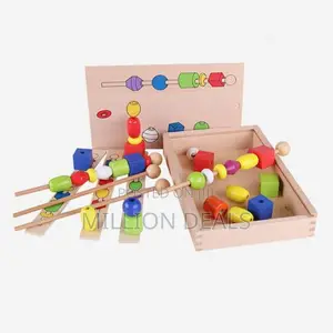 Portable Beaded Game Toy Box Ages 3+