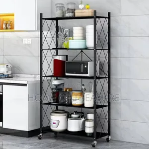 5-Tier Foldable Kitchen Rack