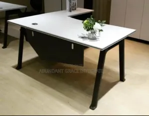 Executive Office Desk With Mobile Extension.