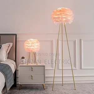 Feathers Standing Lamp Interior Creative Design.