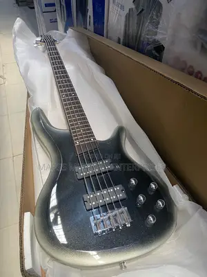 Five Strings Ibanez Active Bass Guitar