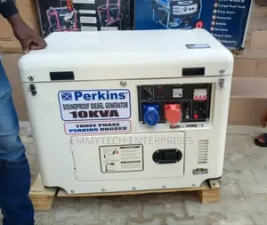 This Is 3phase Diesel Soundproof Generator Perkins 10kva