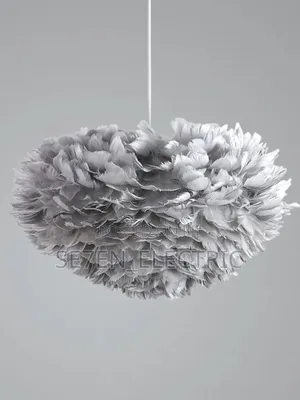 Dropping Colorful Feathers Luxury Light.