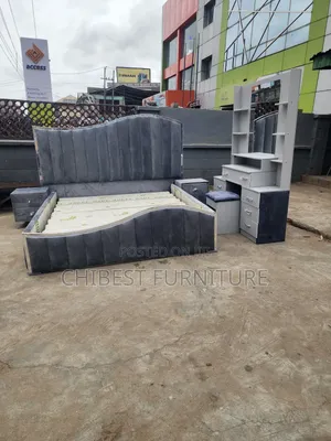 Grey 6by6 Bed Stand Made With Durable Materials