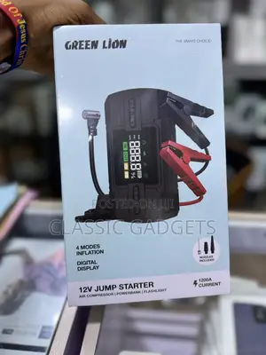 Green Lion 12v Jump Starter 12000 Mah