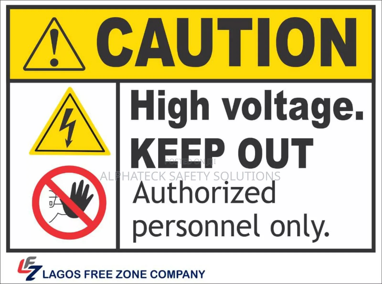 Site Safety Sign