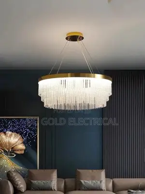 Post Modern Led Chandelier 2023 New Tassel Crystal Pendant