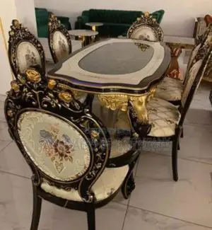 Royal Dining Table With 6 Chairs