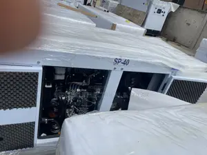 Original England Perkins Soundproof Diesel Generator 40kva