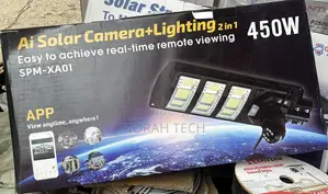 450watts Ai Solar Camera Lighting 2in1