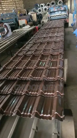 0.45 Oven Baked Step Tiles Design Aluminum Roofing Sheet