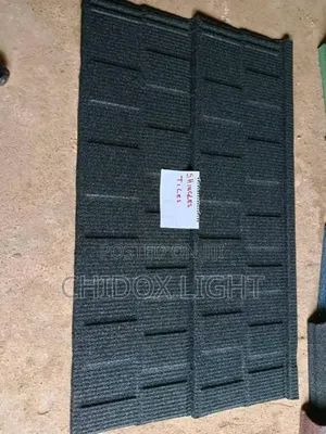 Stonecoated Roofing Sheet Shingles Design Plan Black