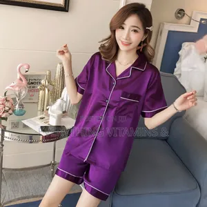 Ladies Silk Pyjamas (Size 12/14)