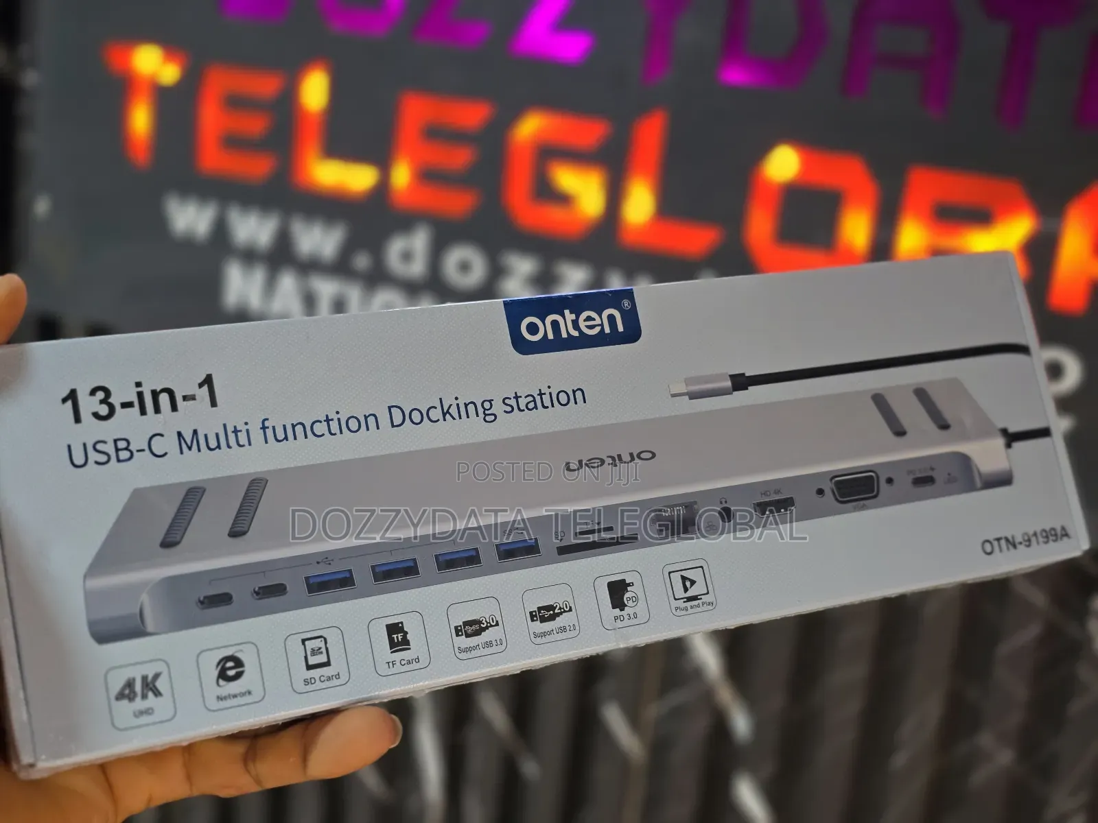 Onten 13-in-1 Usb-C Multi Function Docking Station