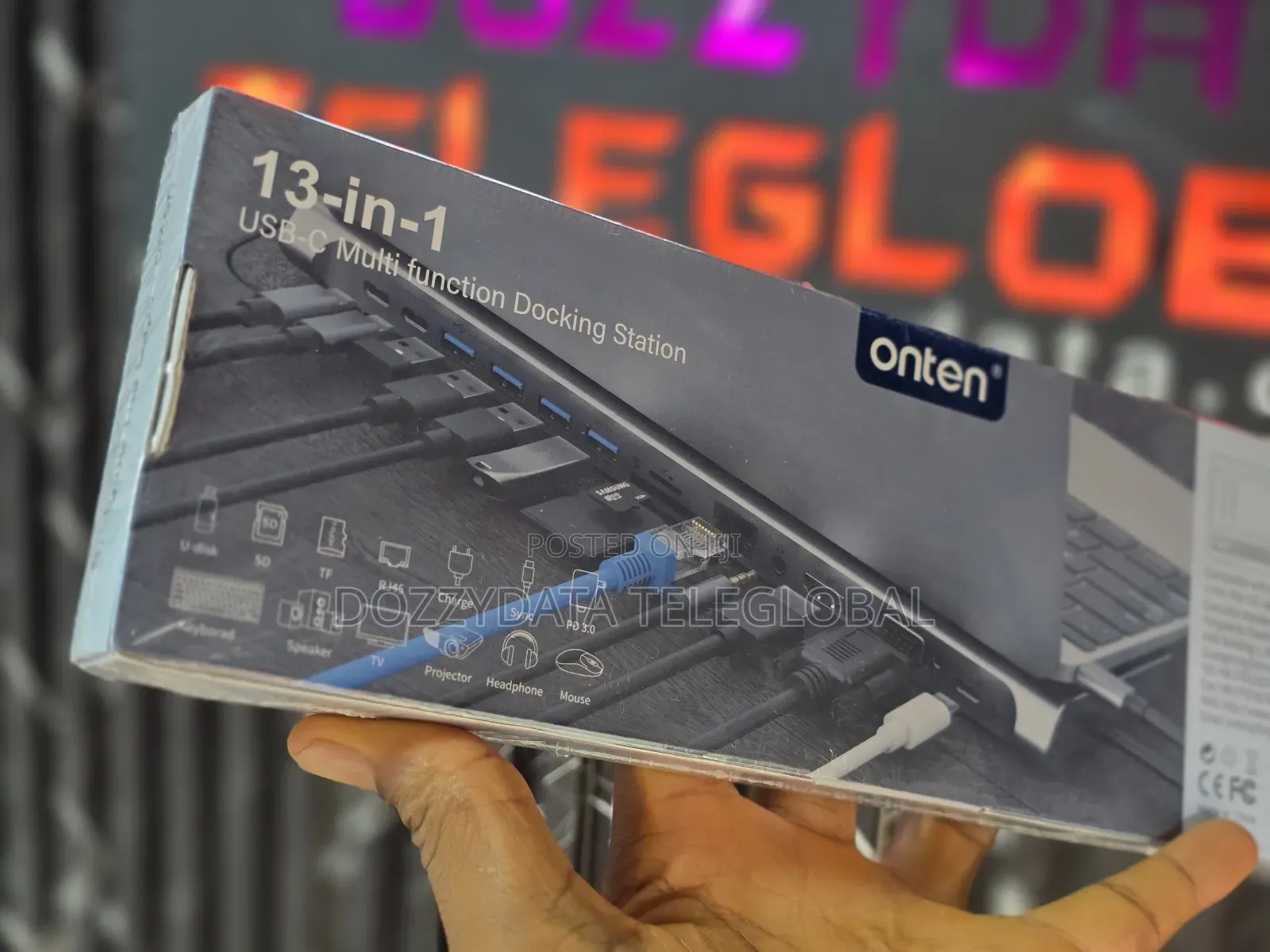Onten 13-in-1 Usb-C Multi Function Docking Station