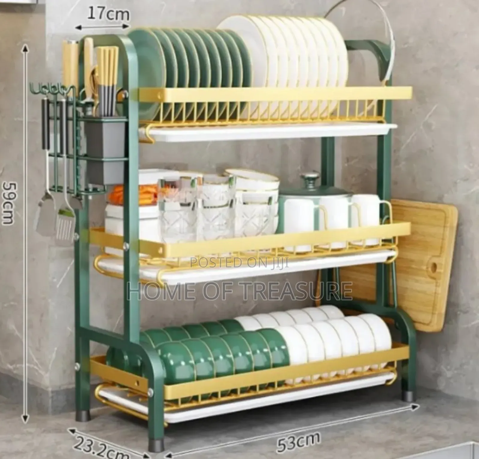 Three Layer Kitchen Dish Rack