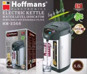 New 6.8l Capacity 1000w Hoffmans Electronics Electric Kettle