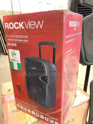 8 Inches Rock View Portable Pa System