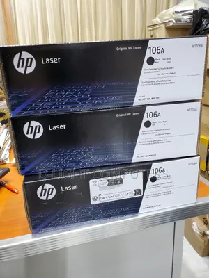 Hp 106a Black Laserjet Toner Cartridge (W1106a)