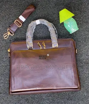 Mont Blanc Leather Handbag