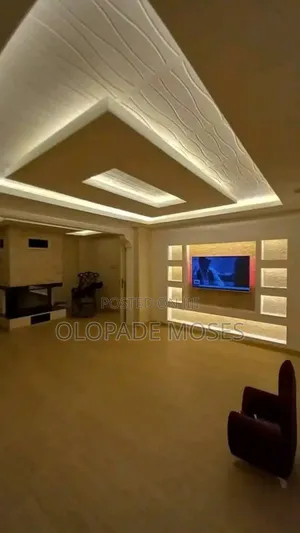 Ceiling Pop,Wall Screeding And Tv Stand