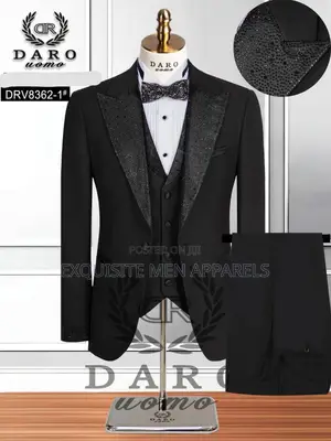 High End Turkish Daro Stone Tuxedo Men’S Suit