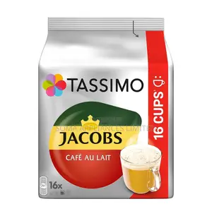 Tassimo Jacobs Café Au Lait Coffee Capsules 16 T-Discs