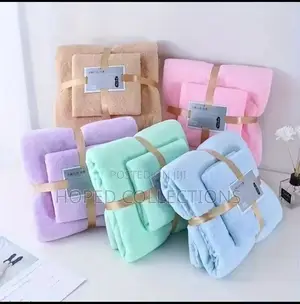 2in1 Bath Towel Set
