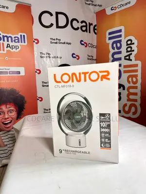 Pay Small Small Lontor Rechargeable Mini Fan On Cdcare.App