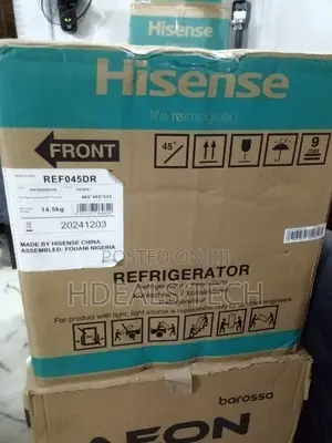 Hisense Ref045dr – Portable 44l Fridge With Reversible Door