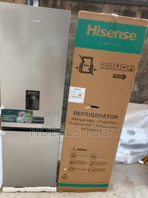 Hisense 264l Double Door Fridge With Water Dispenser-Rd-35dc