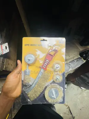 6 Pics of Wire Wheel Brush Set