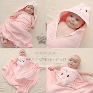 Fleece Hooded Kiddies Towel Newborn Flannel (0 – 3yrs)