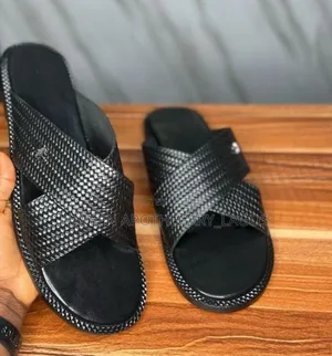 Simple Cross Slippers Design