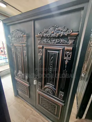 High Guage 5ft/7ft Exquisite Exterior Copper Security Door