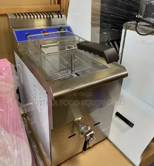 18l Industrial Gas Deep Fryer With Tap