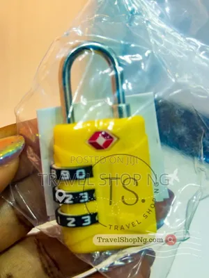 Tsa 3 Digit Combination Lock Padlock