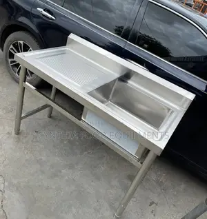 Single Stainless Steel Sink With Side