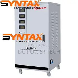 Dc Power Solution 30kva Three Phase Stabilizer Available