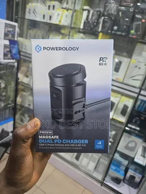 Magsafe Dual Pd Charger Usb-C Power Delivery and Usb-a Qc3.0