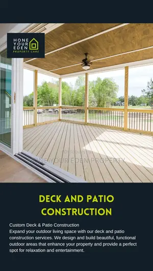 Custom Deck Patio Construction