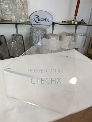 Acrylic Monitor Stand Riser / Laptop Stand for Desk Clear