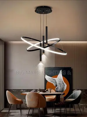 Modern Rings Pendant Chandelier