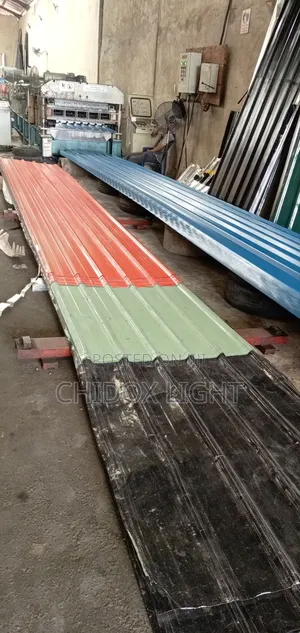 High Quality Oven Baked Long Span Design Aluminum Roofing