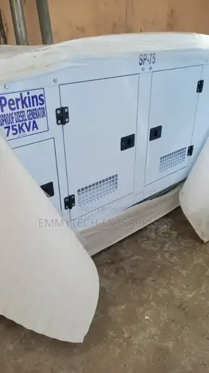Sp75kva Perkins Diesel Soundproof Gen 2years Wty