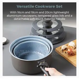 Tower Freedom 7 Piece Non-stick Cookware Set