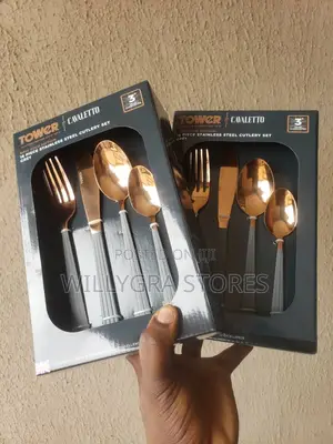 Tower Cavaletto Stainless Steel 16 Piece Cutlery Set.