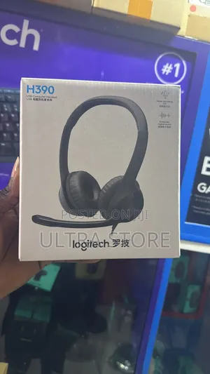 Logitech H390 Usb Headset Noise-Canceling Microphone