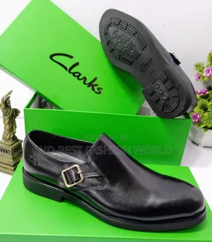 Black Clarks Shoes