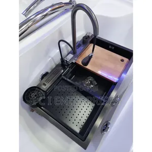 Multifunction Smart 5 Function Sink With Pull Out Tap